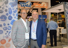 Brent Scattini and Greg Reinauer with Tom Lange Company.